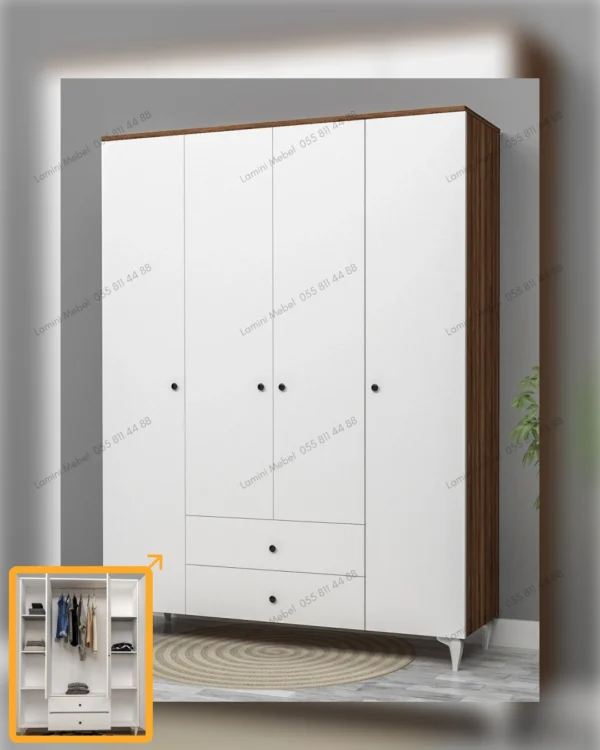 4 Qapılı Dolab