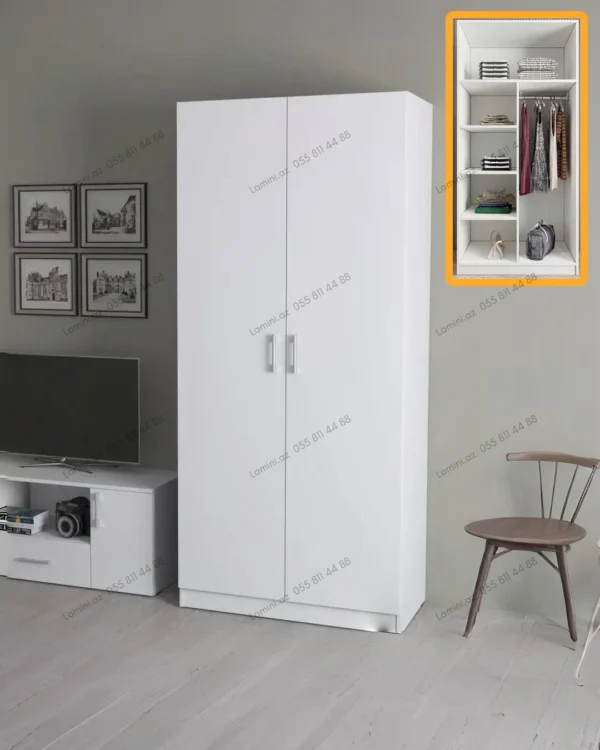2 Qapılı Dolab