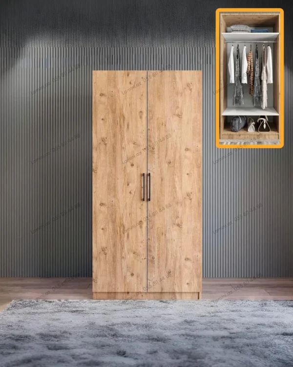 2 Qapılı Dolab