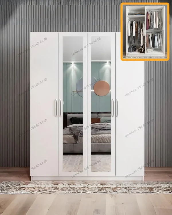 4 Qapılı Dolab