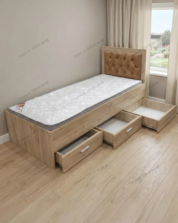 3 Siyirməli Çarpayı