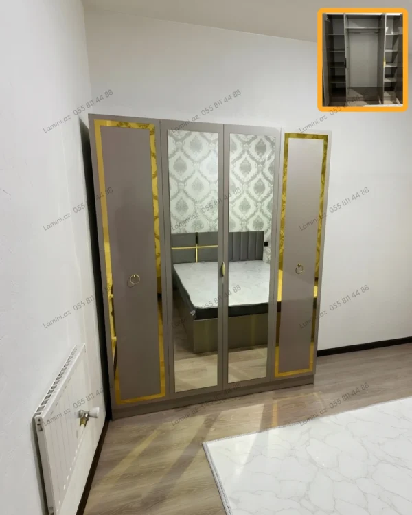 4 Qapılı Dolab
